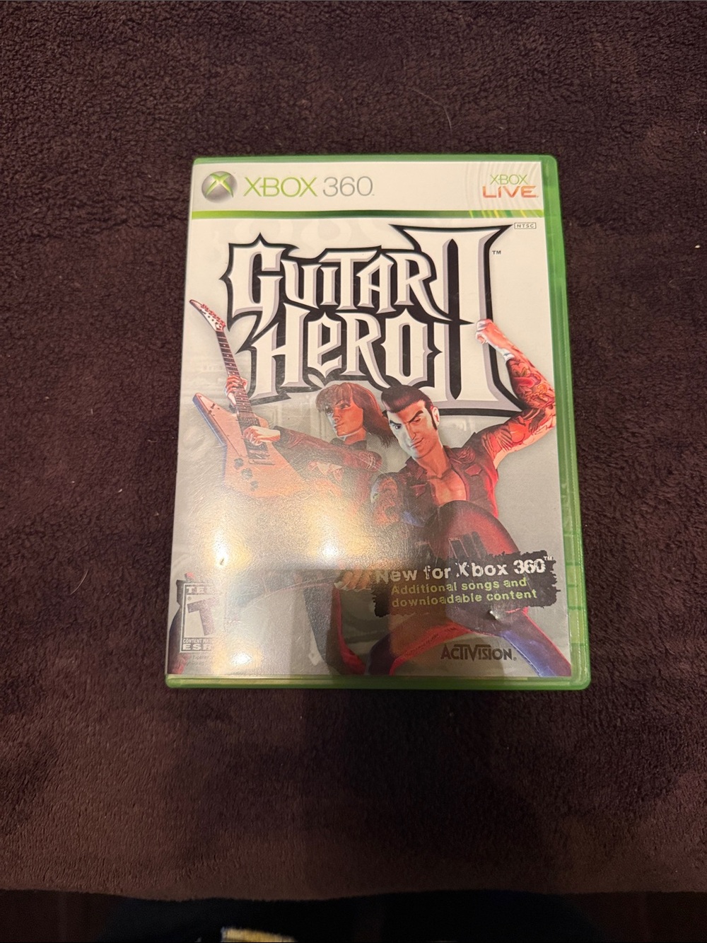 Guitar Hero II - Xbox 360 + controller